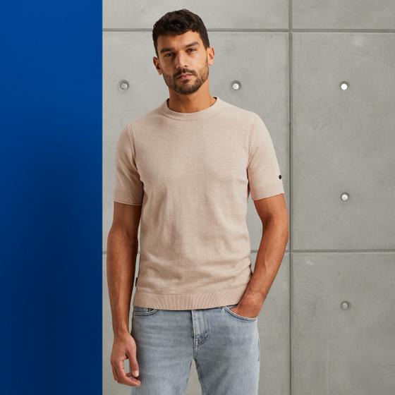 cast iron T-shirt met structuur