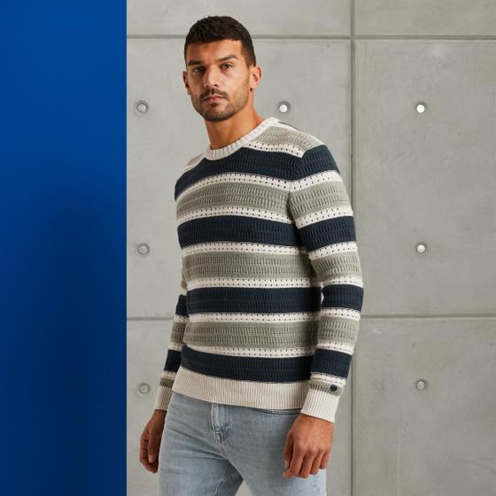 Cast Iron Trui Met Streeppatroon