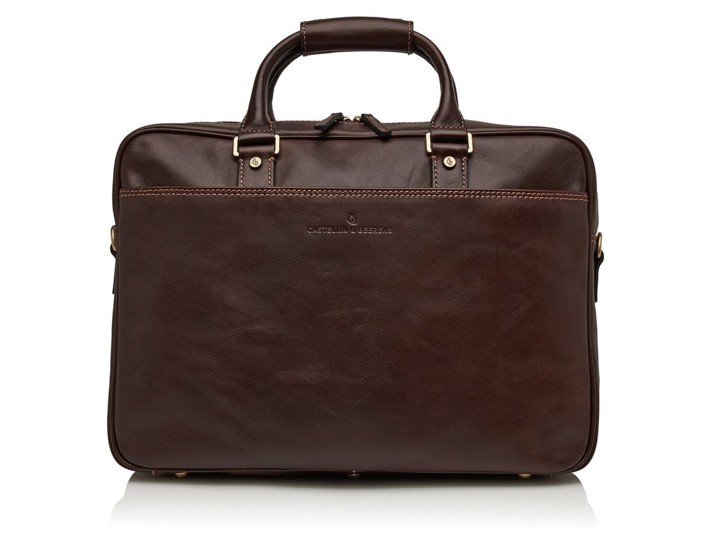 castelijn & beerens Laptoptas 15 6" + tablet RFID| mocca
