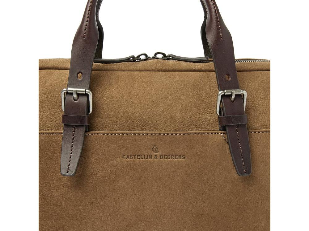 Castelijn & Beerens Nubuck Laptoptas 15.6" RFID