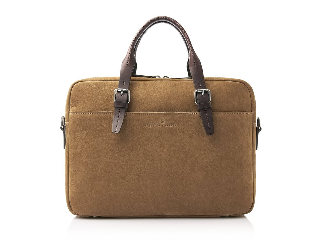 castelijn & beerens Nubuck Laptoptas 15 6" RFID