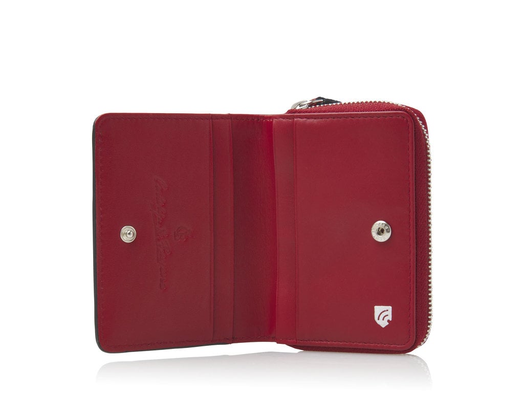 Castelijn & Beerens Damesportemonnee Ritsvak 4 Pasjes RFID