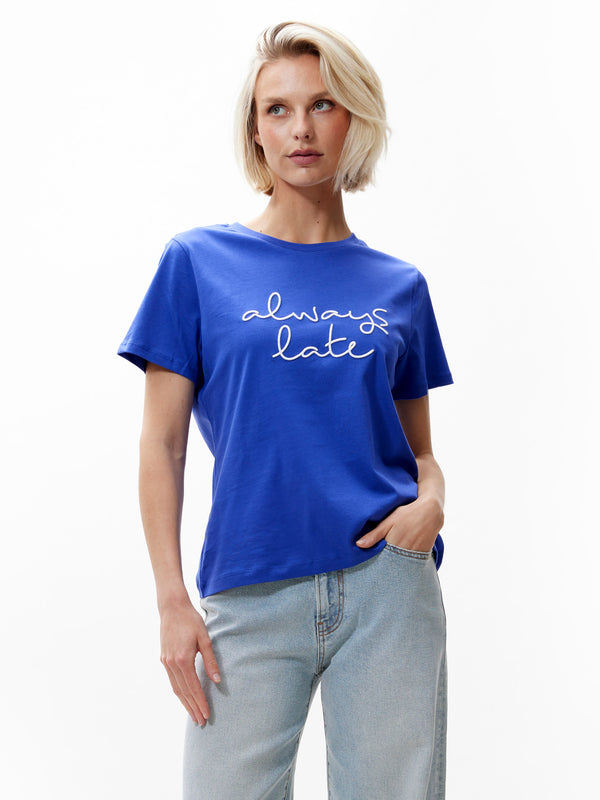 Catwalk Junkie Always Late Tshirt