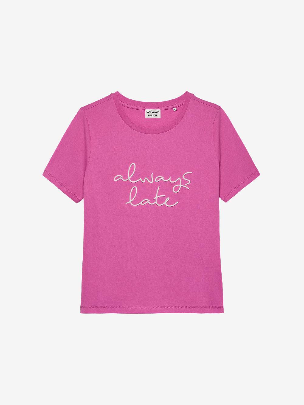 catwalk junkie Always late tshirt