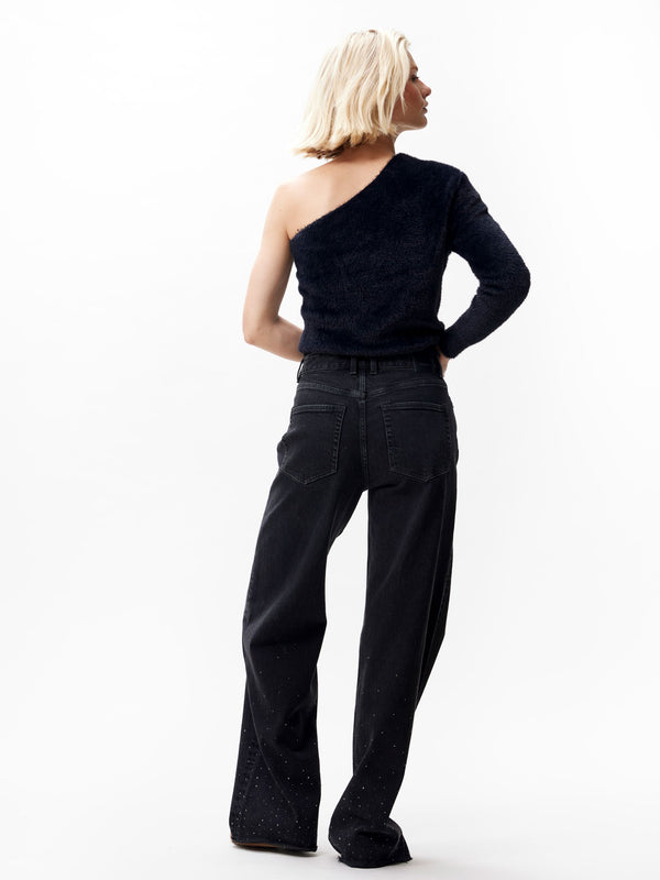 Catwalk Junkie Asymmetrische Fuzzy Trui