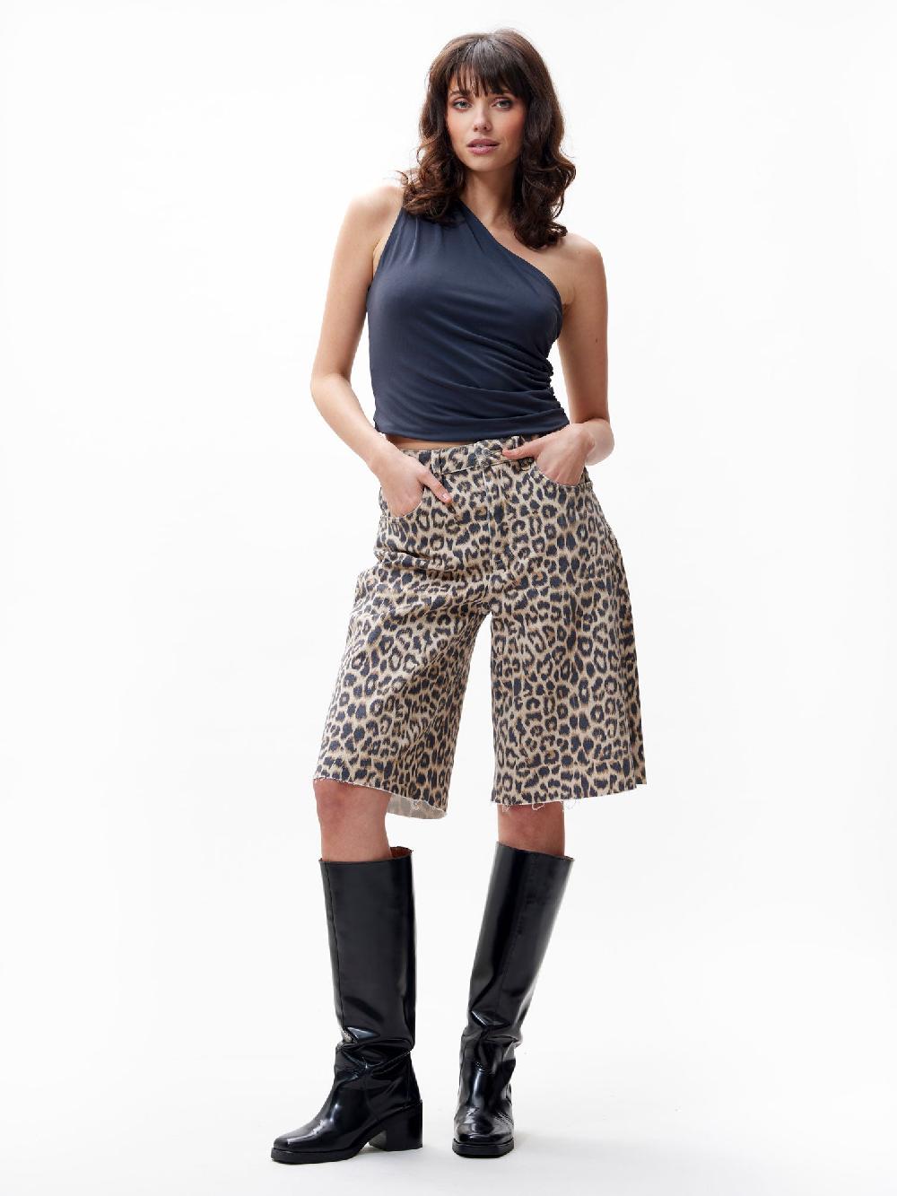 catwalk junkie Asymmetrische smock top