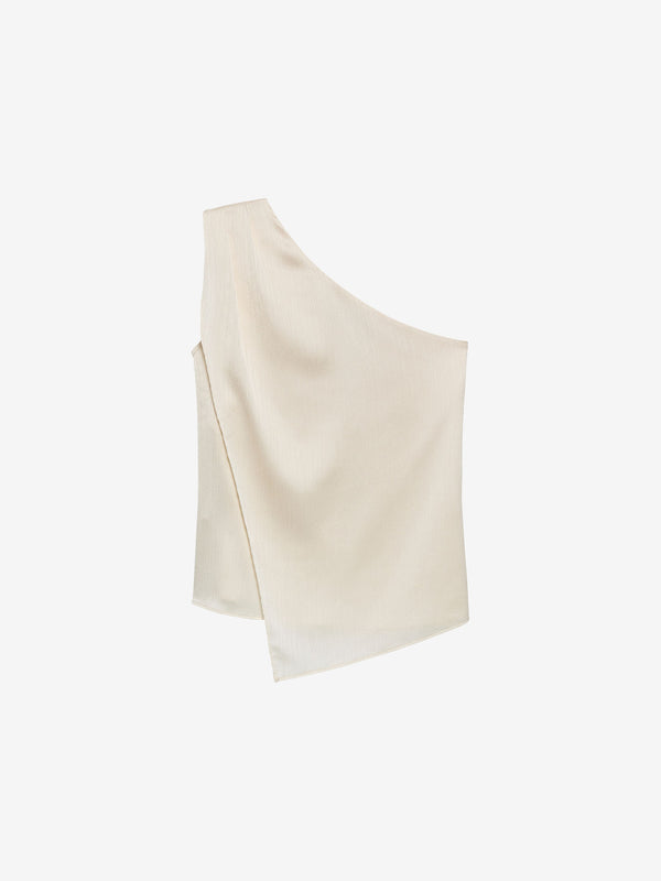 Catwalk Junkie Asymmetrische Top Met Textuur