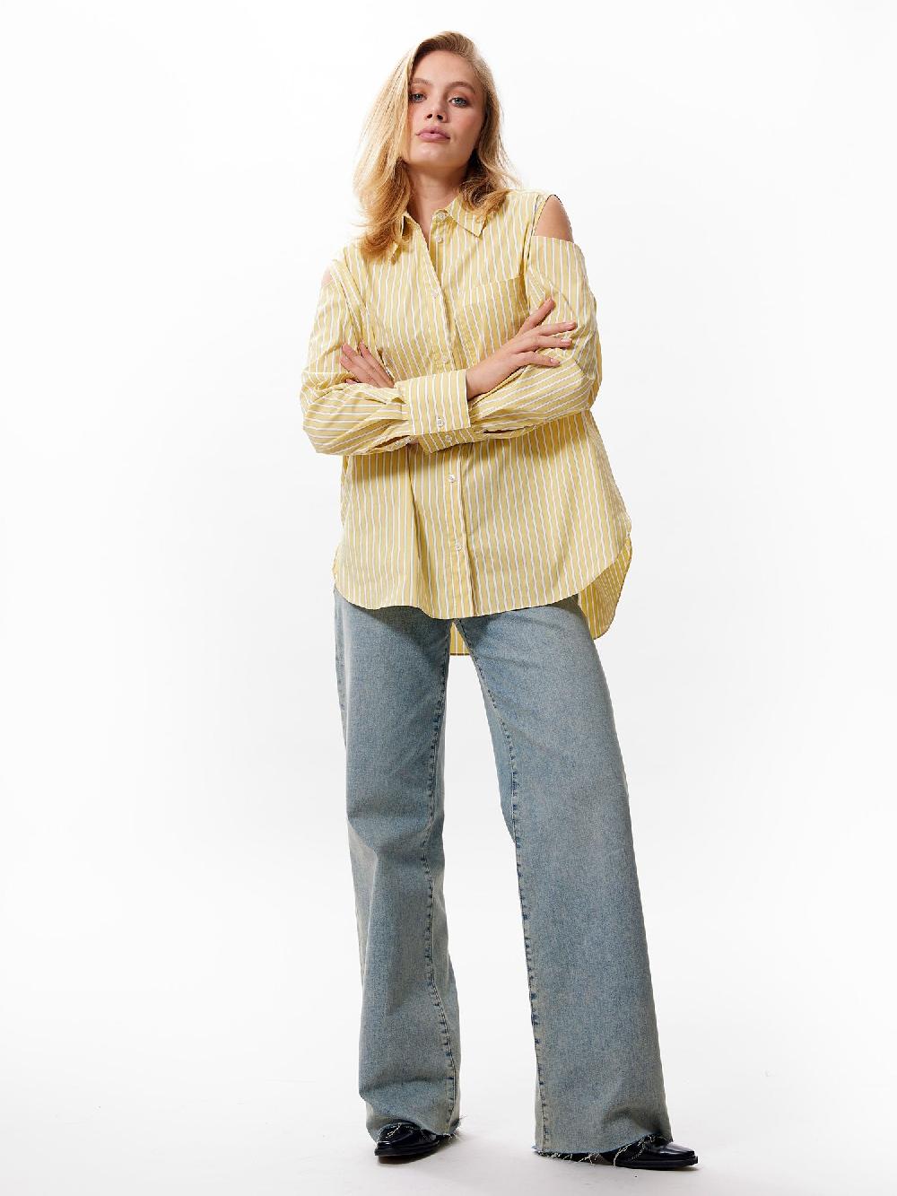 catwalk junkie Blouse met open shoulders