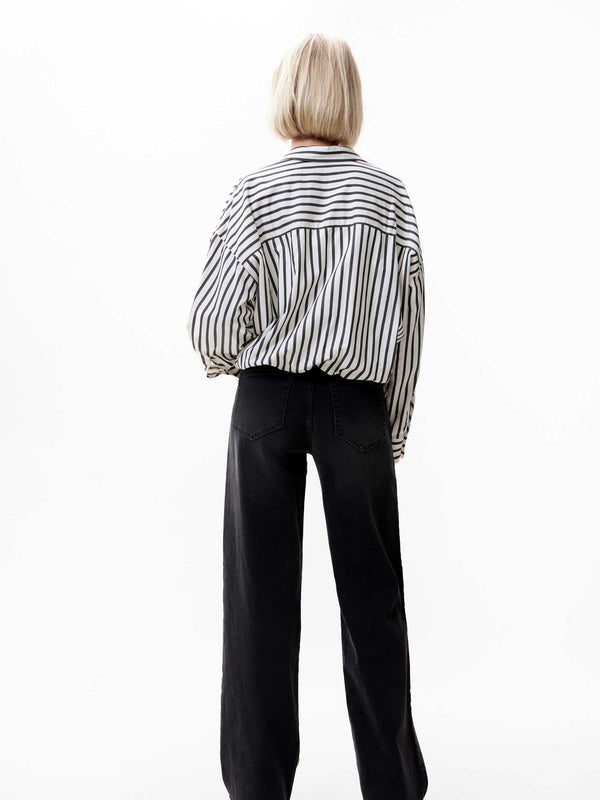 Catwalk Junkie Blouse Met Tuck In Effect