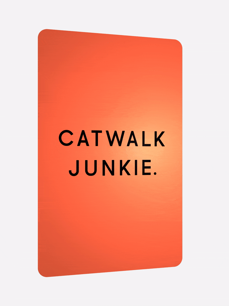 catwalk junkie Cadeaubon