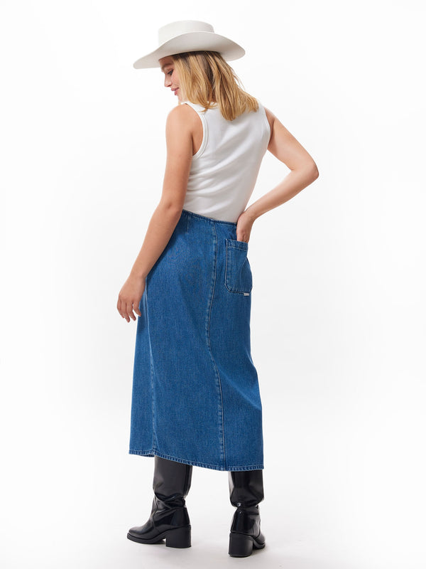 Catwalk Junkie Denim Wrap Rok