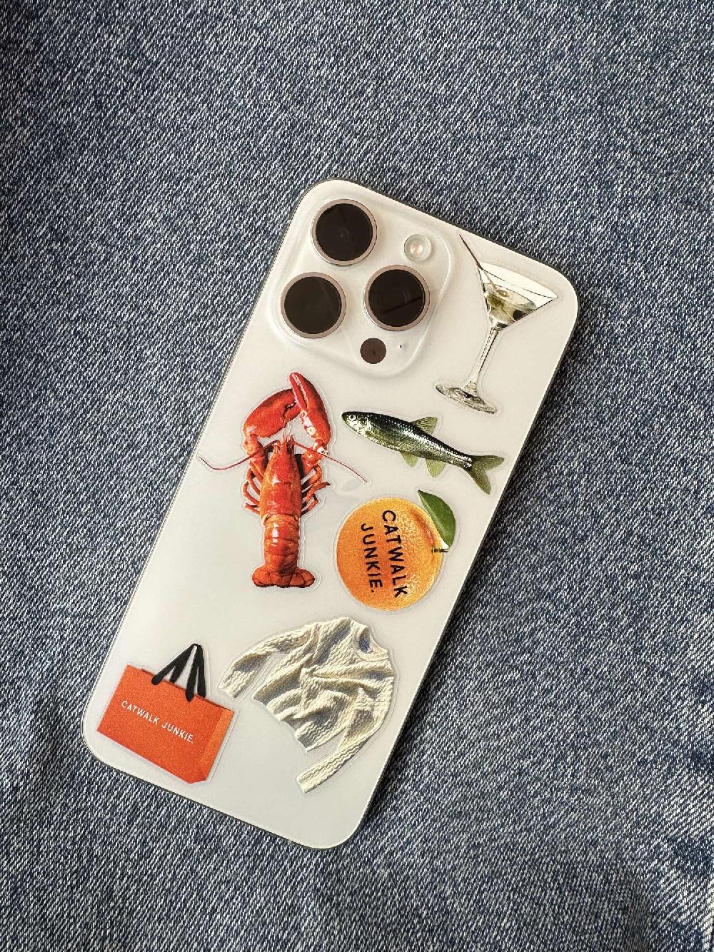 catwalk junkie Funky stickers