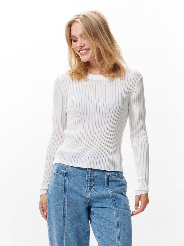 Catwalk Junkie Gebreide Trui Met Rib Structuur