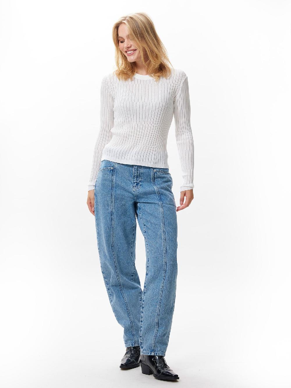 catwalk junkie Gebreide trui met rib structuur