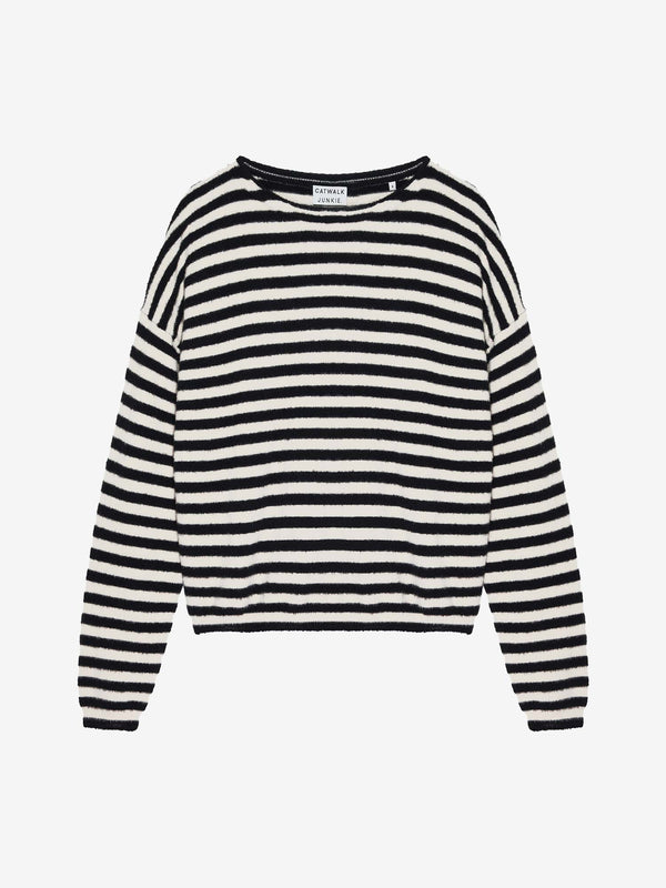 Catwalk Junkie Gebreide Trui Soft Stripe