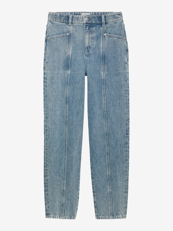 Catwalk Junkie Jeans Barrel Met Naadverwerking