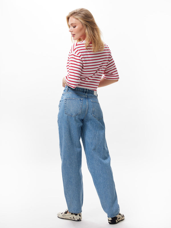 Catwalk Junkie Jeans Barrel Met Naadverwerking