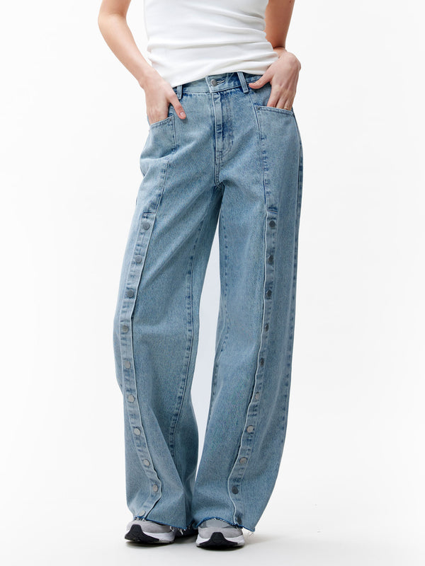 Catwalk Junkie Jeans Loose Met Snapbuttons