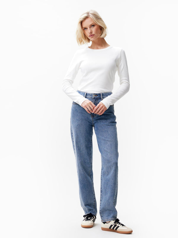 Catwalk Junkie Long Sleeve Van Ribstof