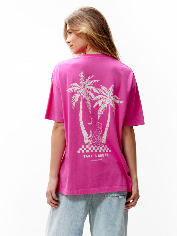 Catwalk Junkie Oversized Tshirt Met Graphic