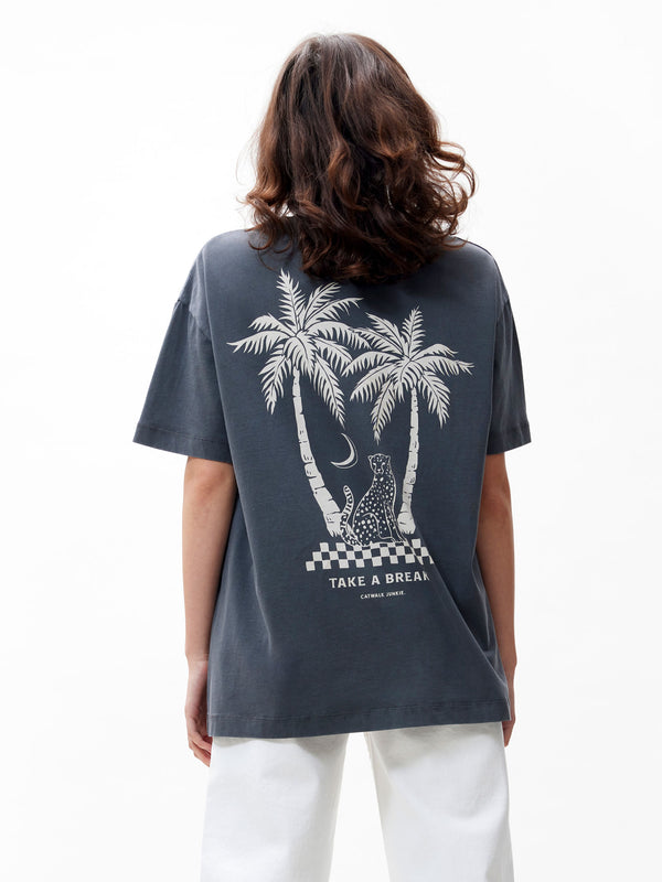 Catwalk Junkie Oversized Tshirt Met Graphic