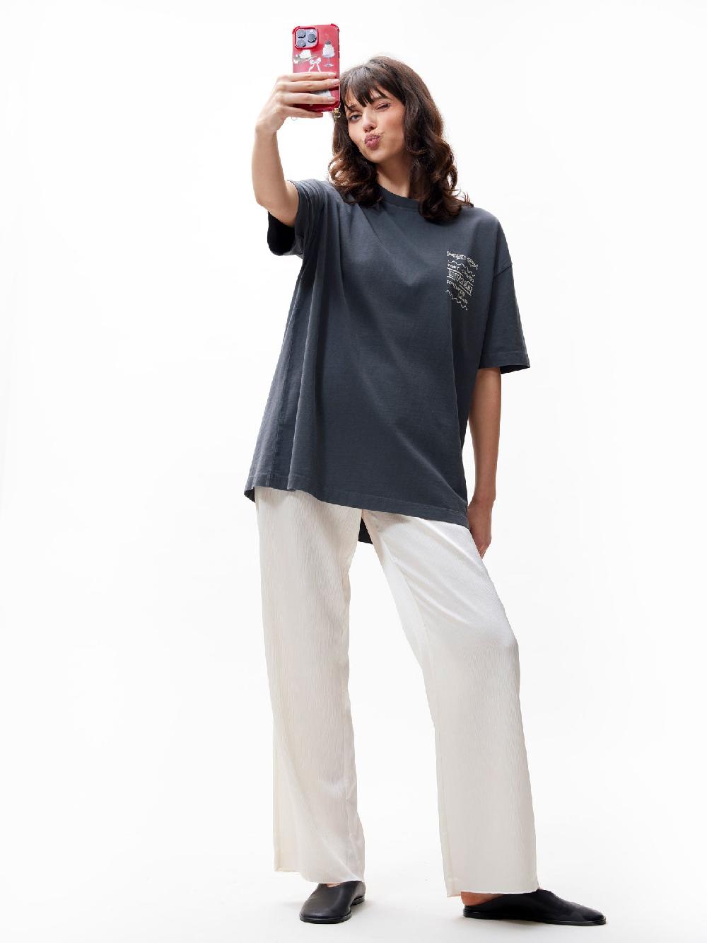 catwalk junkie Oversized tshirt met graphic
