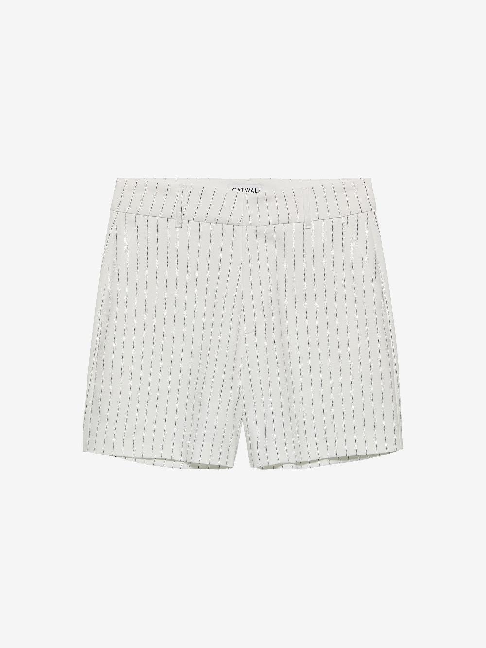 catwalk junkie Pin stripe shorts