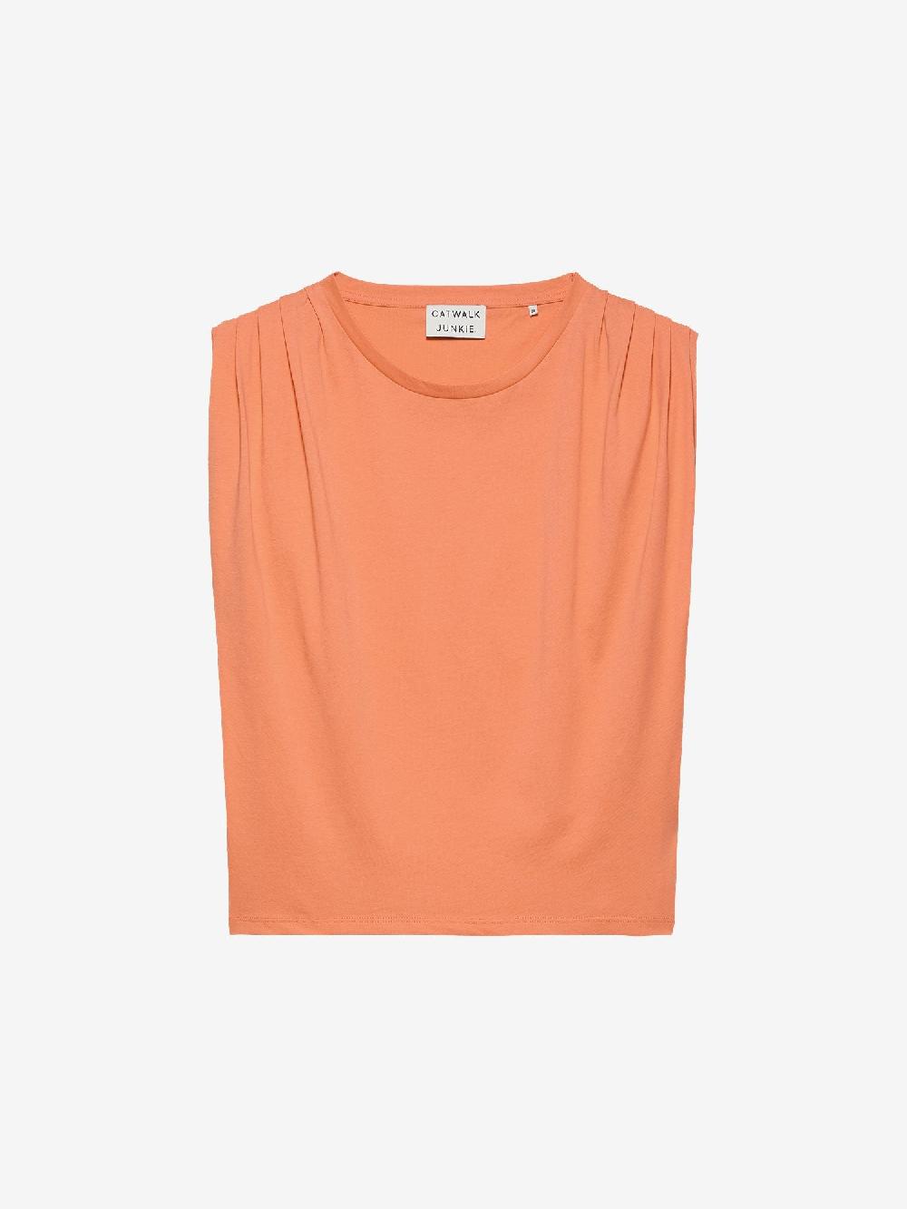 catwalk junkie Singlet met schouder detail