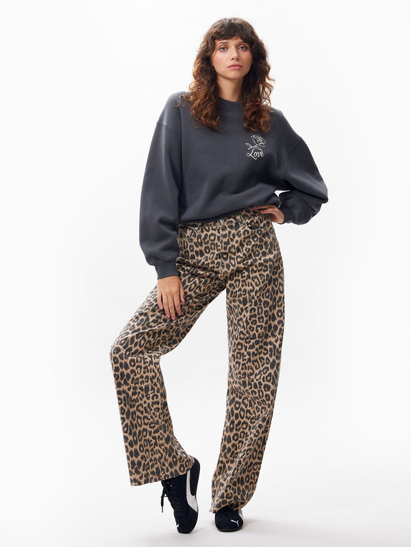 Catwalk Junkie Sweater Met Graphic