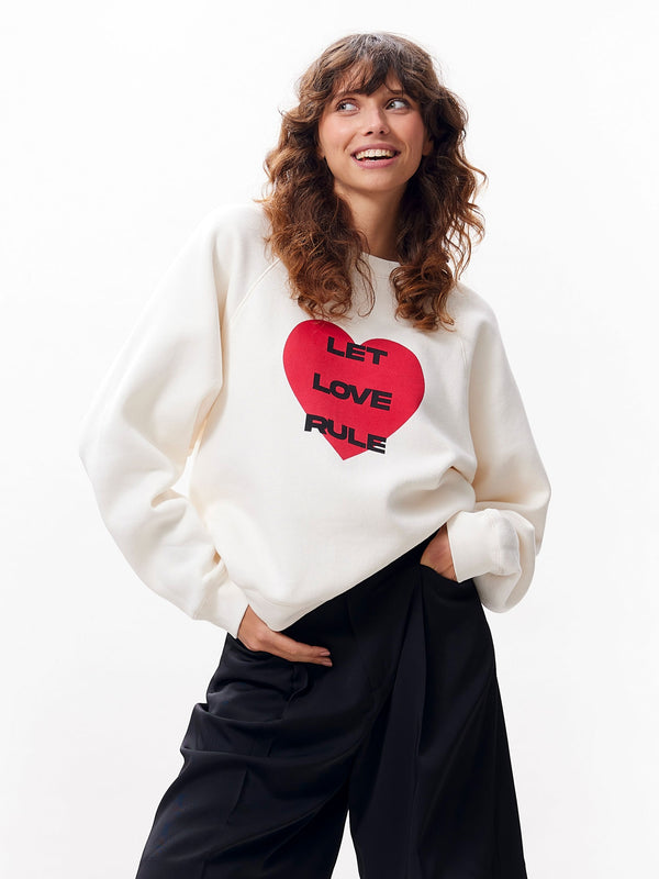 Catwalk Junkie Sweater Met Graphic