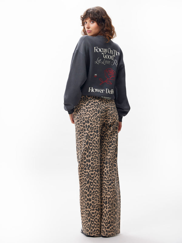 Catwalk Junkie Sweater Met Graphic