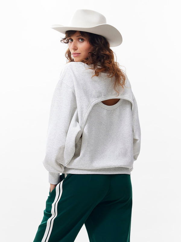 Catwalk Junkie Sweater Met Open Rug Detail