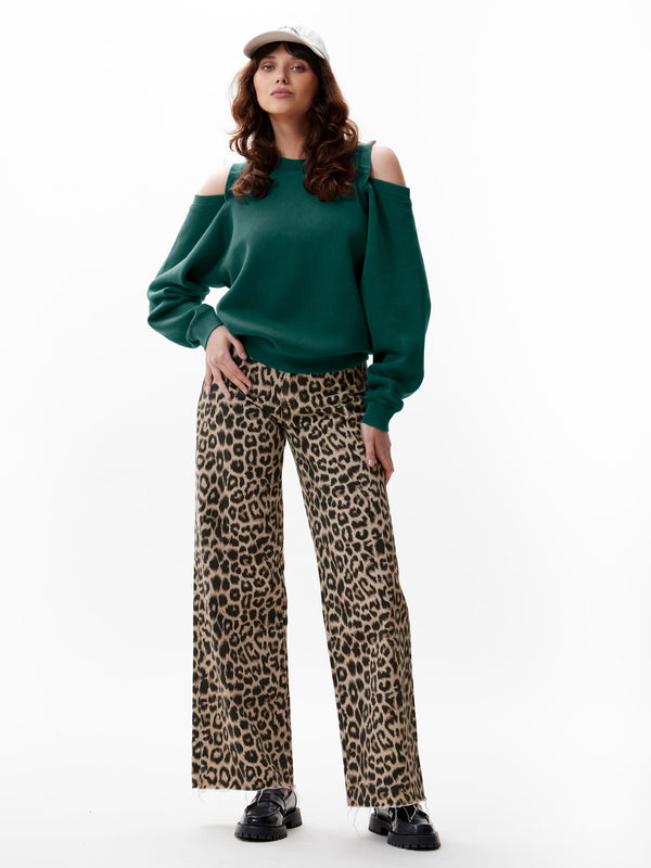 Catwalk Junkie Sweater Met Open Schouders