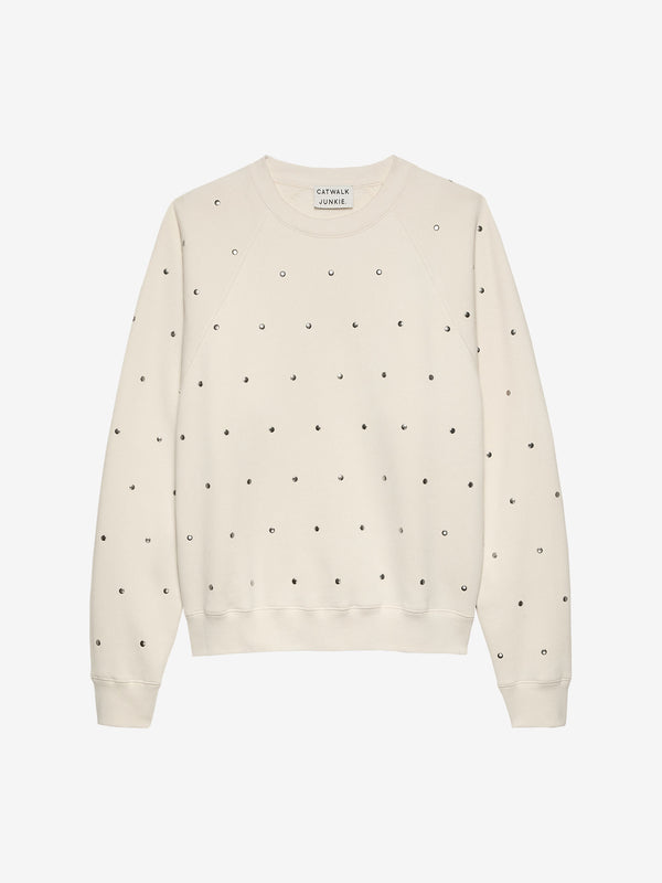 Catwalk Junkie Sweater Met Stud Dessin
