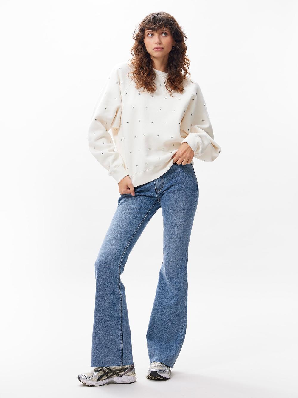 catwalk junkie Sweater met stud dessin