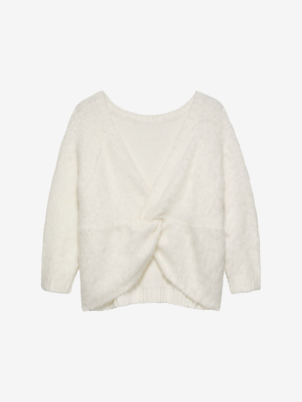 Catwalk Junkie Trui Met Knoop Detail