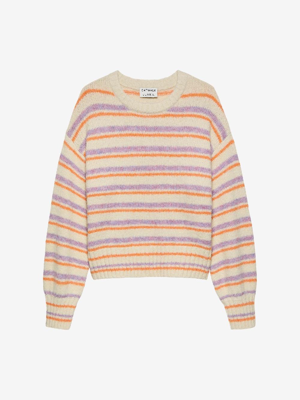 catwalk junkie Trui met streep dessin