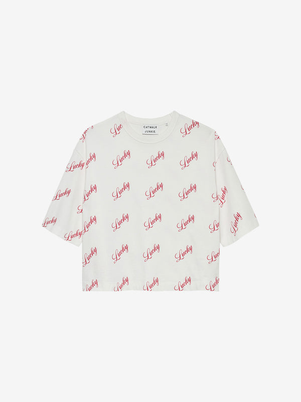 Catwalk Junkie Tshirt Met All Over Dessin