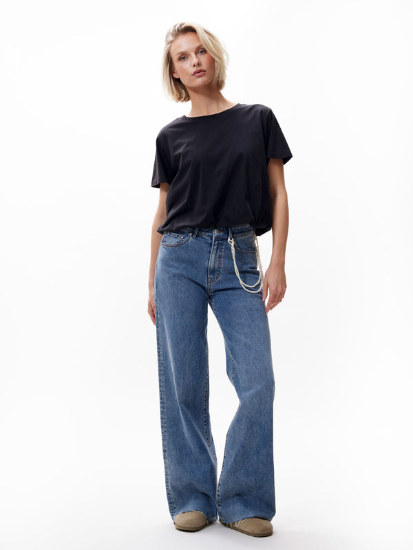 Catwalk Junkie Tshirt Met Tuck In Effect