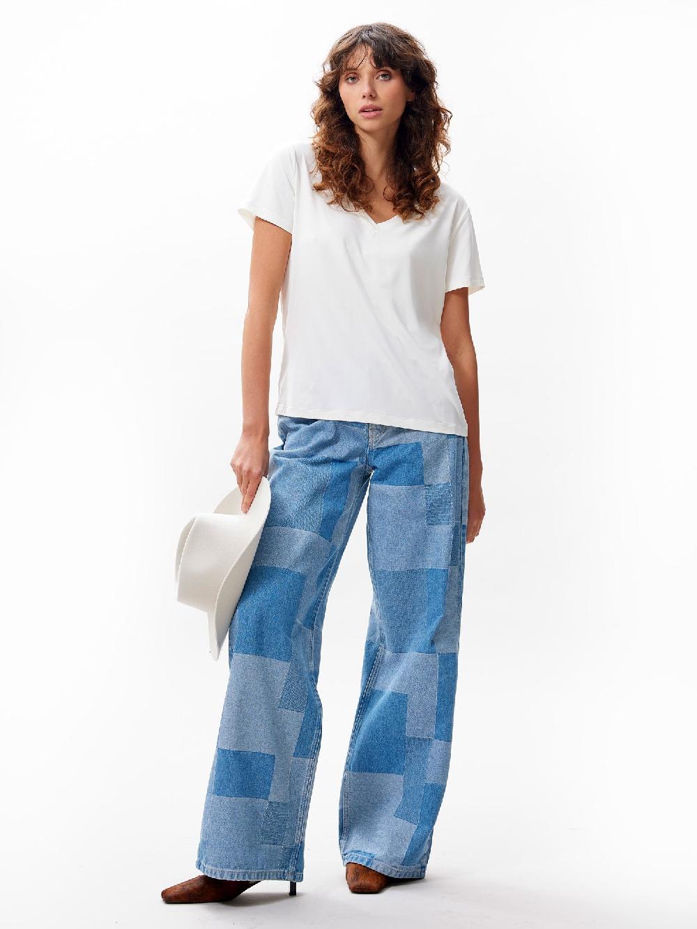 catwalk junkie Tshirt met v hals