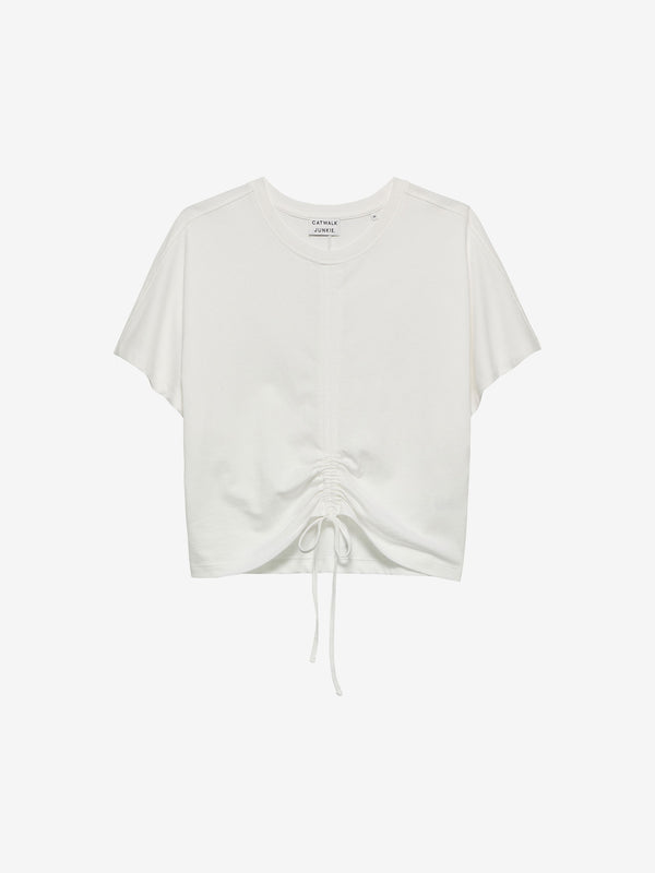 Catwalk Junkie Tshirt Met Veterdetail