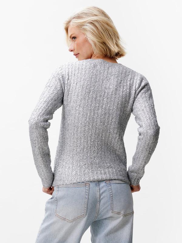 Catwalk Junkie Zilver Gecoate Trui