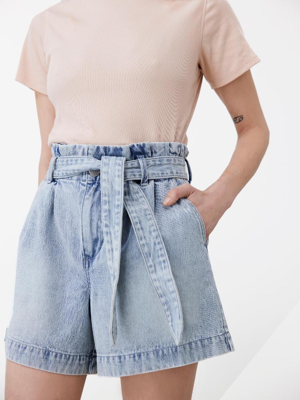catwalk junkie Denim shorts met comfortabele taille