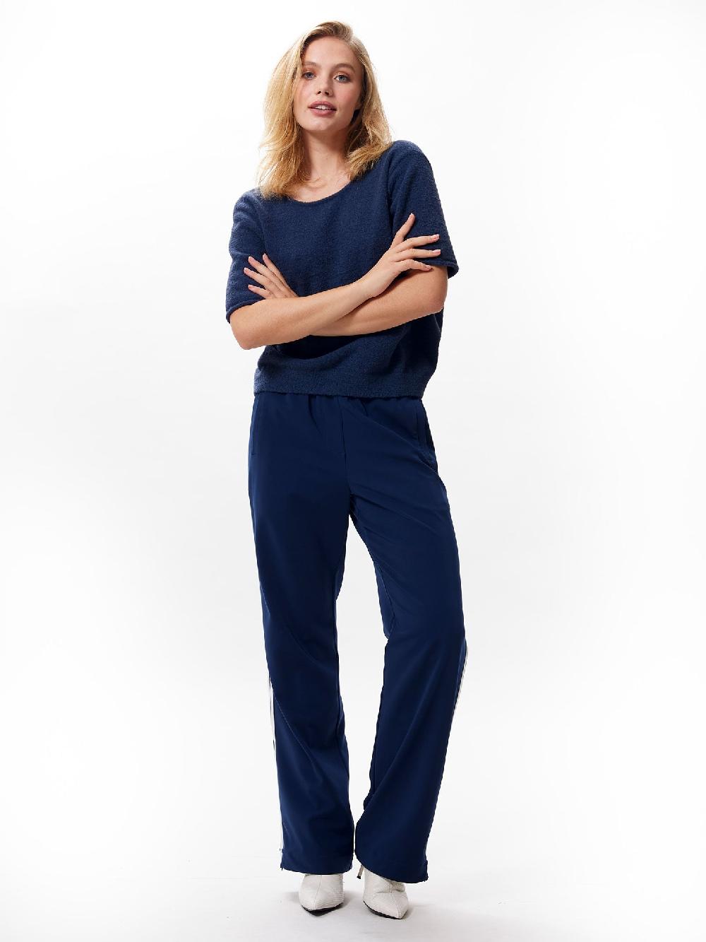 catwalk junkie Gebreide trui met korte mouwen en v-hals