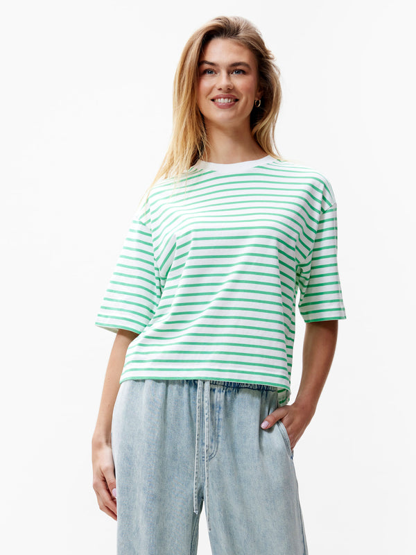 Catwalk Junkie Gestreept Tshirt Met Losvallende Pasvorm