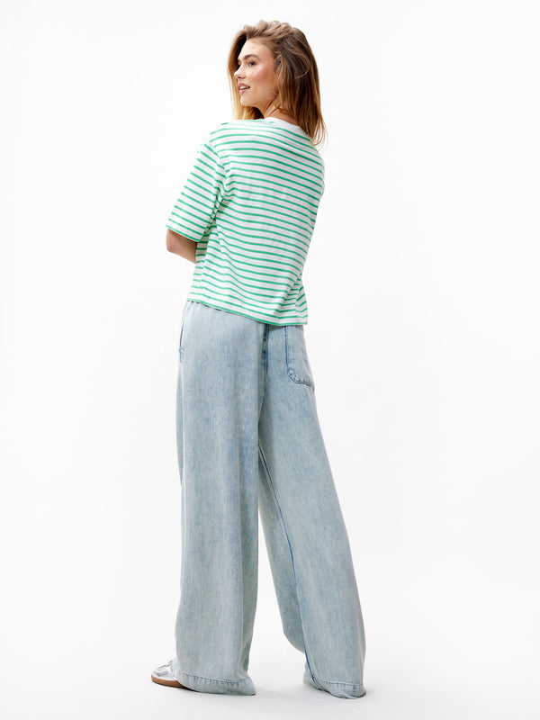 Catwalk Junkie Gestreept Tshirt Met Losvallende Pasvorm