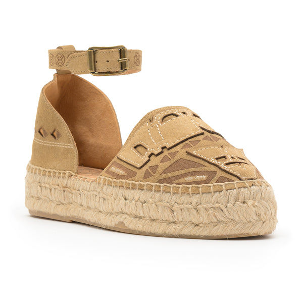 cha Espadrille embrace mushroom