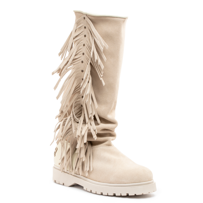 Cha Fringe Tall Cream - Merino Footpart