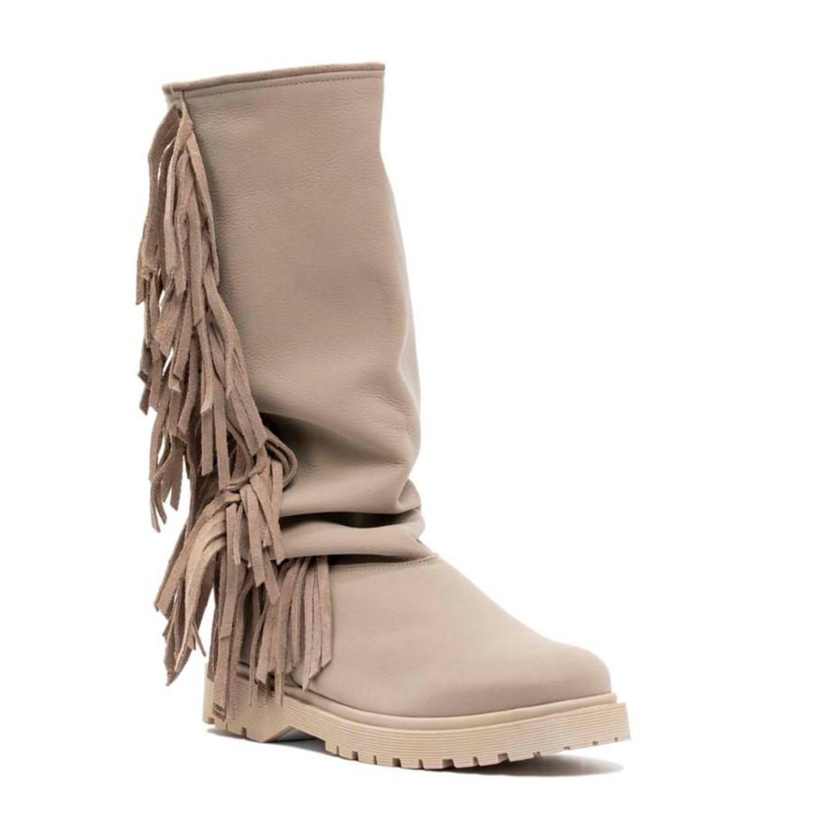 Cha Fringe Tall Dust - Merino Footpart