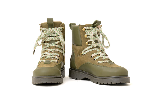 Cha Matcha Boots Military